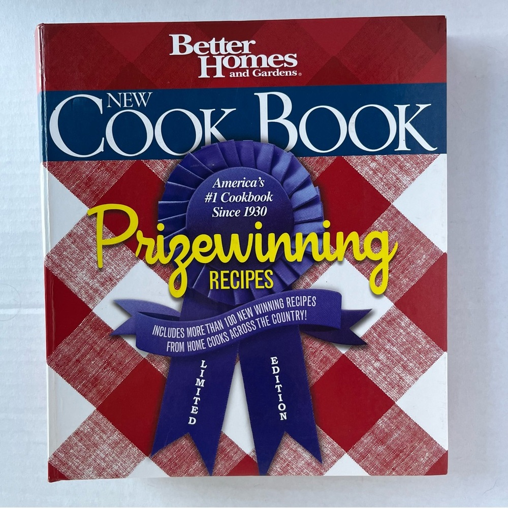 BETTER HOMES & GARDENS New Cook Book, Prizewinning Recipes Limited Edition